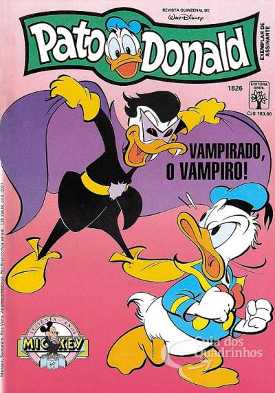Pato Donald, O n° 1826 - Abril