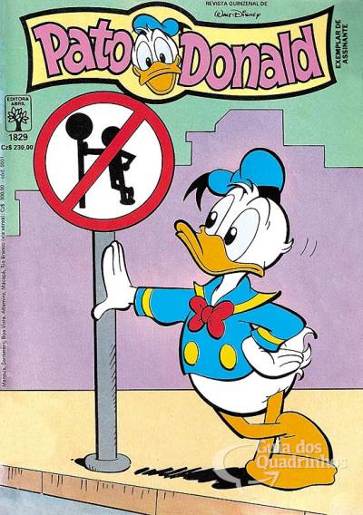 Pato Donald, O n° 1829 - Abril