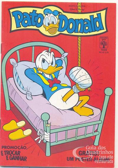 Pato Donald, O n° 1834 - Abril