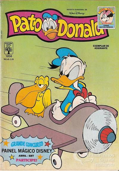 Pato Donald, O n° 1850 - Abril