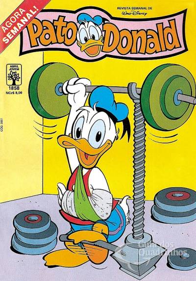 Pato Donald, O n° 1858 - Abril