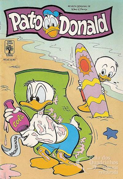 Pato Donald, O n° 1866 - Abril