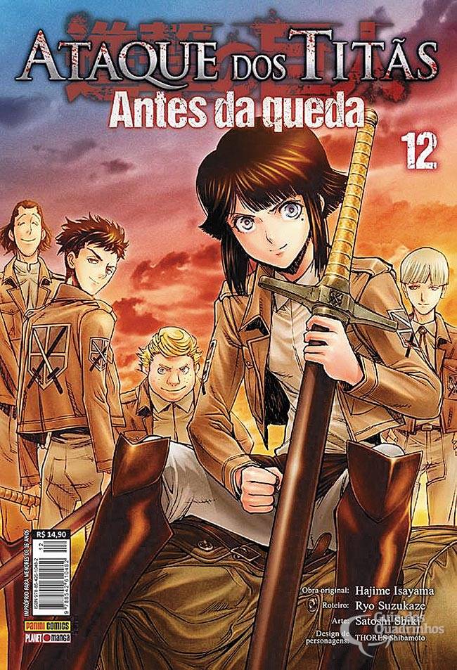 Mangá - Ataque dos Titãs - Antes da queda - Edição 2