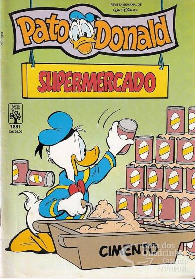 Pato Donald, O n° 1881 - Abril