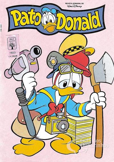 Pato Donald, O n° 1923 - Abril