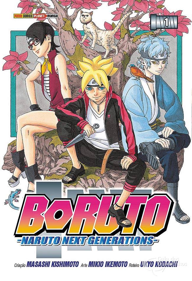 Naruto n° 1/Panini  Guia dos Quadrinhos