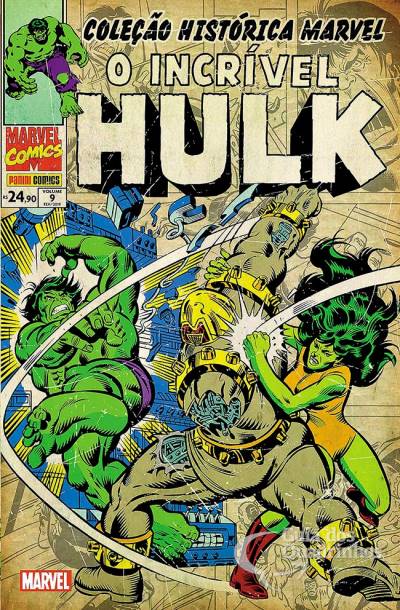 Coleção Histórica Marvel: O Incrível Hulk n° 9 - Panini