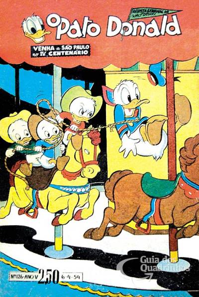 Pato Donald, O n° 126 - Abril