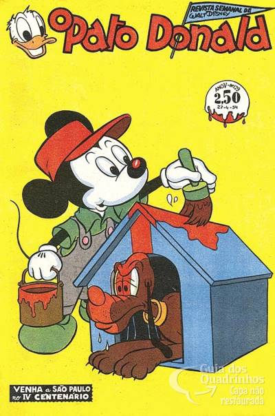 Pato Donald, O n° 129 - Abril