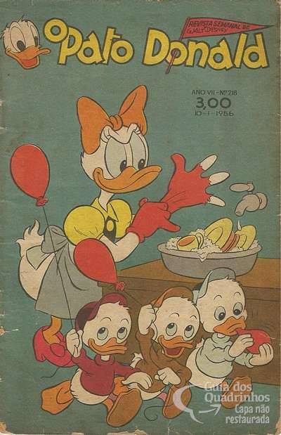Pato Donald, O n° 218 - Abril