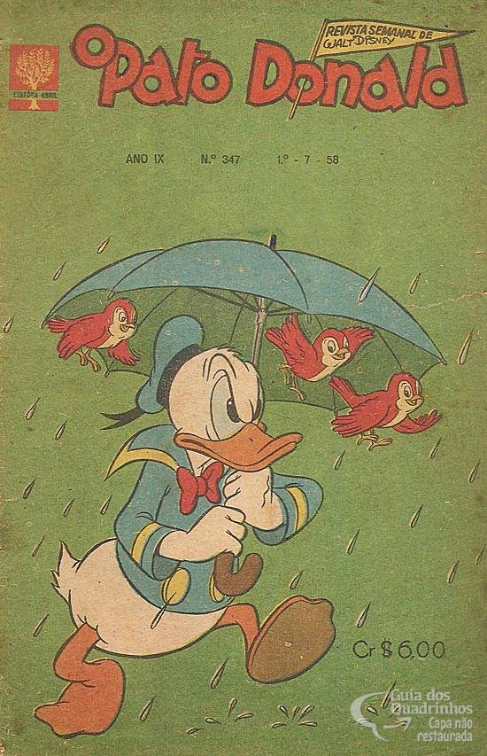 Quadrinhos [Quebra Nozes] Tico e Teco – Revista O pato Donald