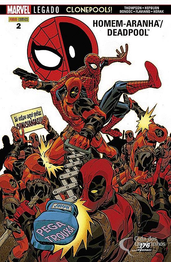 Mundo Dos Heróis - HQ - Homem-Aranha e Deadpool #35 (2018)