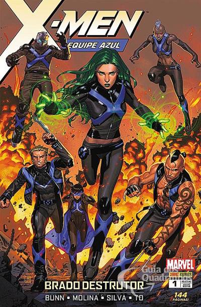 X-Men: Equipe Azul n° 1 - Panini