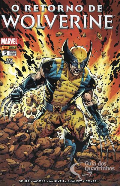 Retorno de Wolverine, O n° 5 - Panini