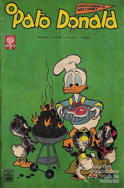 Pato Donald, O n° 542 - Abril