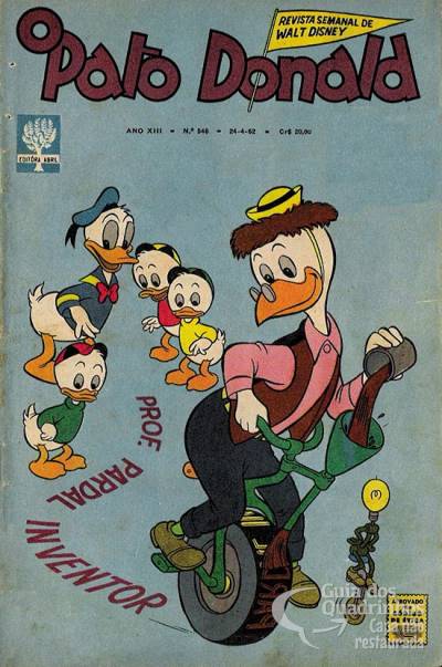 Pato Donald, O n° 546 - Abril