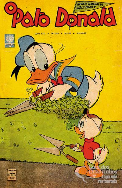 Pato Donald, O n° 556 - Abril