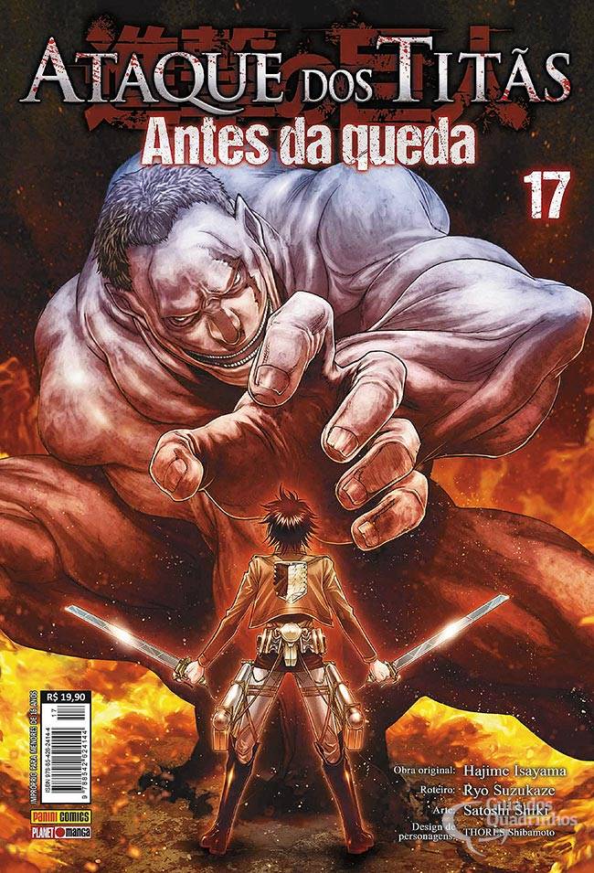 Mangá - Ataque dos Titãs - Antes da queda - Edição 2