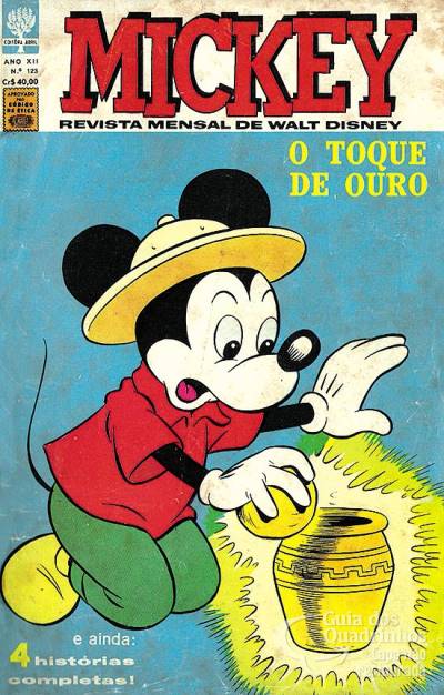 Mickey n° 123 - Abril