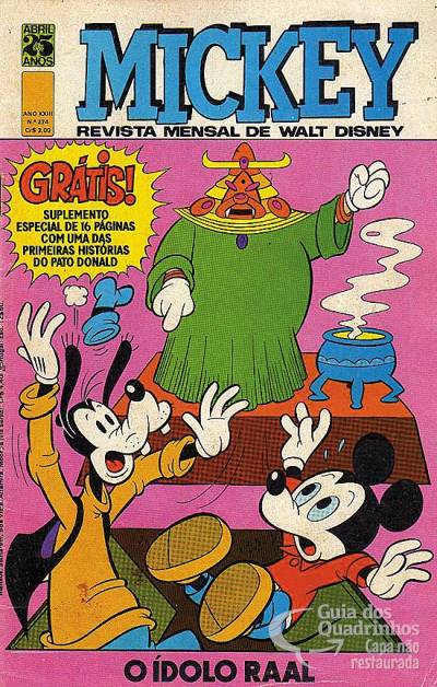 Mickey n° 274 - Abril