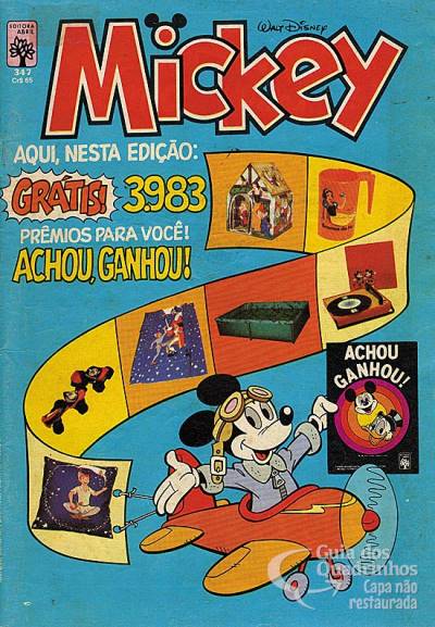 Mickey n° 347 - Abril