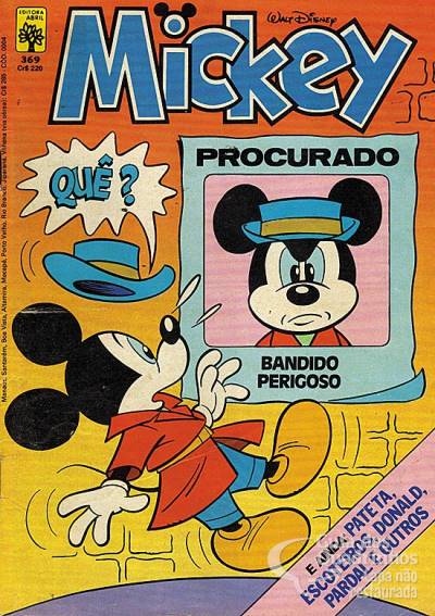 Mickey n° 369 - Abril