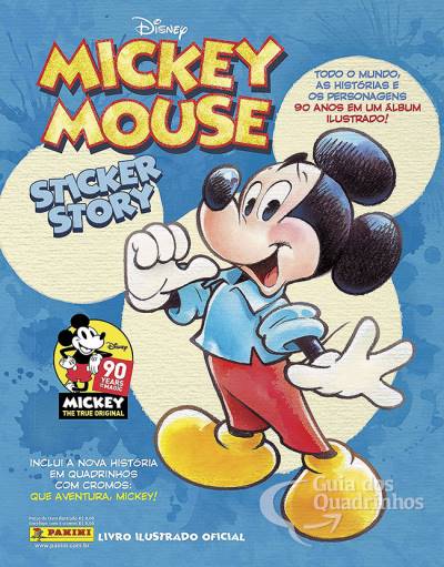 Livro Ilustrado Oficial: Mickey Mouse - História Com Cromos, O - Panini