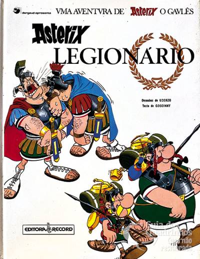 Asterix, O Gaulês (Capa Dura) n° 17 - Record