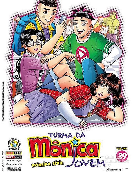 Turma Da Mônica Jovem Primeira Série N° 39panini Guia Dos Quadrinhos 8588