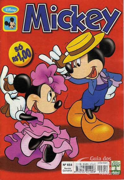 Mickey n° 654 - Abril