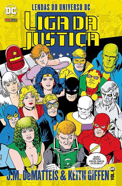 Lendas do Universo DC: Liga da Justiça - J.M. Dematteis & Keith Giffen n° 5 - Panini