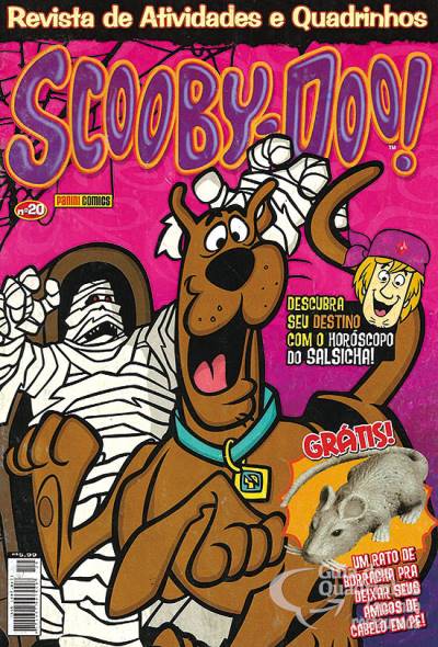 Scooby-Doo! Quadrinhos e Atividades n° 20 - Panini
