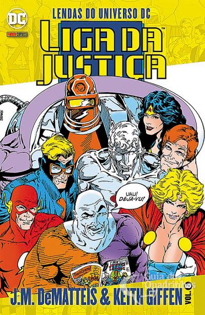 Lendas do Universo DC: Liga da Justiça - J.M. Dematteis & Keith Giffen n° 6 - Panini