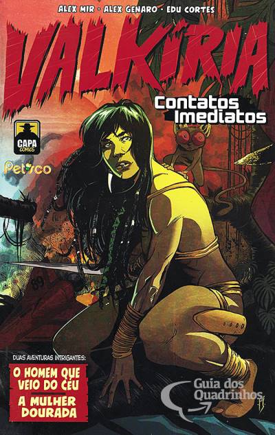 Valkíria - Contatos Imediatos - Capa Comics