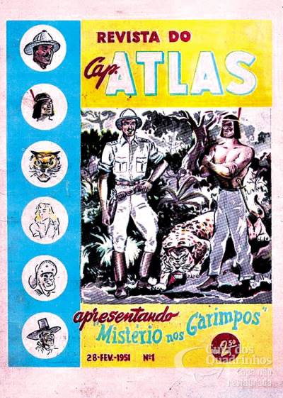 Revista do Capitão Atlas n° 1 - Revista do Capitão Atlas