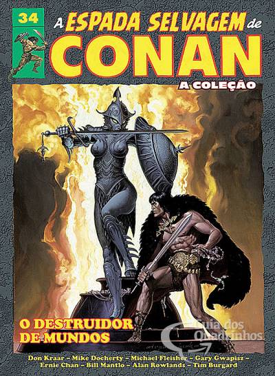 Espada Selvagem de Conan, A - A Coleção n° 34 - Panini