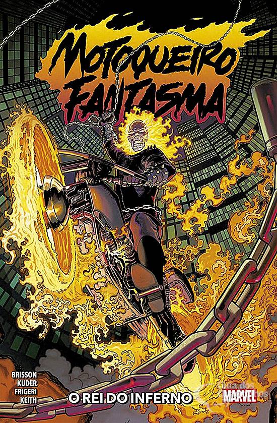 Titulo: Motoqueiro Fantasma (Marvel Comics). Artista: R