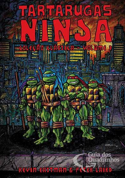 Tartarugas Ninja: Coleção Clássica n° 3 - Pipoca & Nanquim