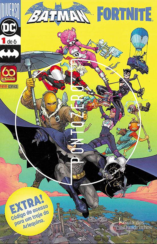 Batman/Fortnite: Ponto Zero, de Gage, Christos. Editora Panini