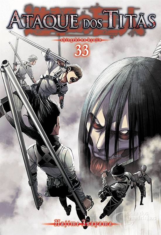 Confira a capa da Panini de 'Ataque dos Titãs – Shingeki no Kyojin