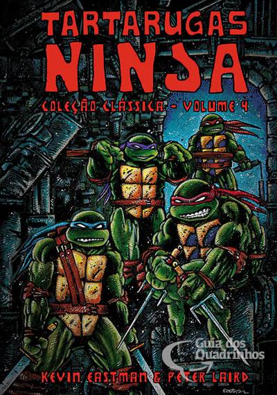 Tartarugas Ninja: Coleção Clássica n° 4 - Pipoca & Nanquim