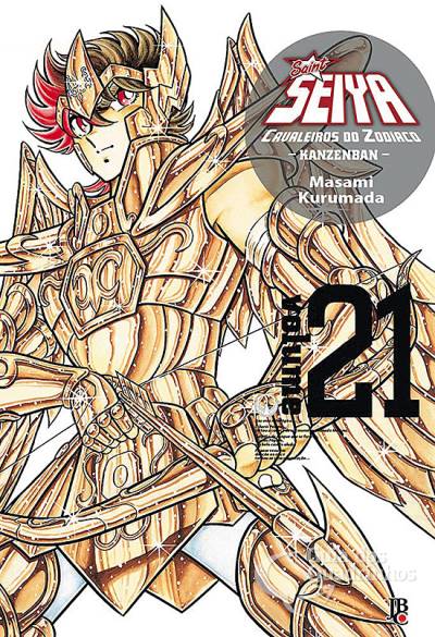Saint Seiya: Cavaleiros do Zodíaco - Kanzenban n° 21 - JBC