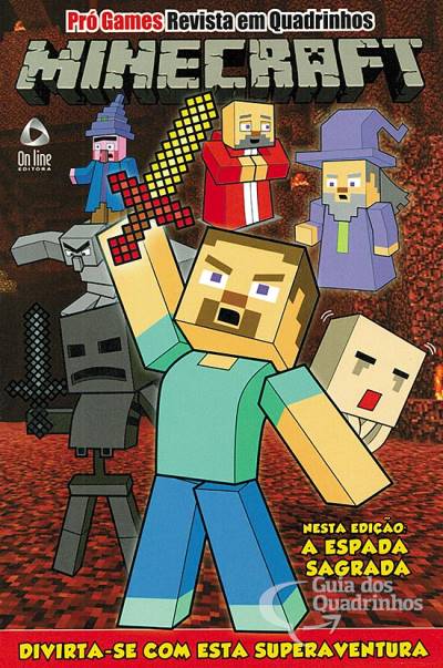 Pró-Games Revista em Quadrinhos - Minecraft n° 6 - On Line