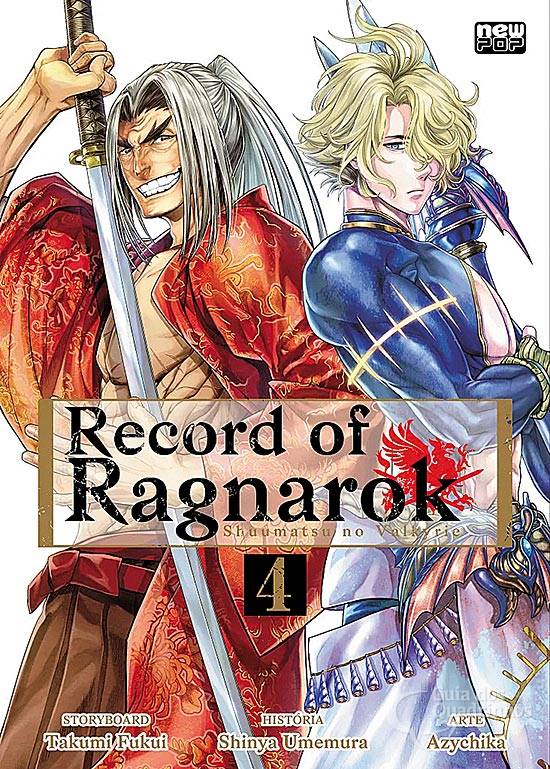 Designer dos personagens de Record - Record of Ragnarok BR