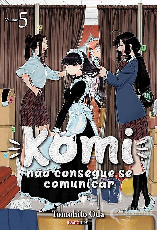 Mangá de 'Komi-san wa Komyushou desu' será publicado pela Panini