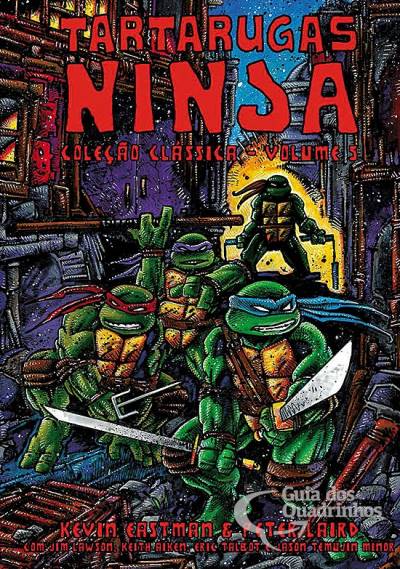 Tartarugas Ninja: Coleção Clássica n° 5 - Pipoca & Nanquim