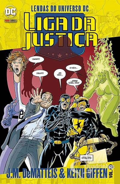 Lendas do Universo DC: Liga da Justiça - J.M. Dematteis & Keith Giffen n° 21 - Panini