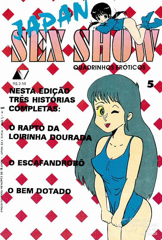 Japan Sex Show Quadrinhos Eróticos N° 5vertical Editora Guia Dos Quadrinhos 2926
