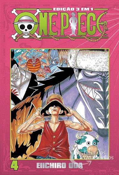 One Piece - Edição 3 em 1 n° 4 - Panini