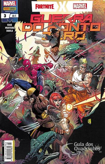 Fortnite X Marvel - Guerra do Ponto Zero n° 3 - Panini
